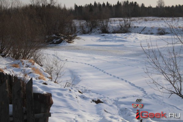 Жители села Филькино, чьи дома за печально известным мостом, не могут привезти себе дров – ледовой переправы нет и не будет