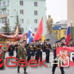 Серовские школьники приняли участие в акции «Бессмертный полк»