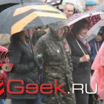 День Победы в Серове прошел празднично, но мокро