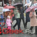 День Победы в Серове прошел празднично, но мокро
