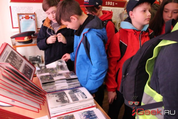 Дети побывали на экскурсии в музее Серовского ОВД. Фото: МО МВД РОссии "Серовский". 